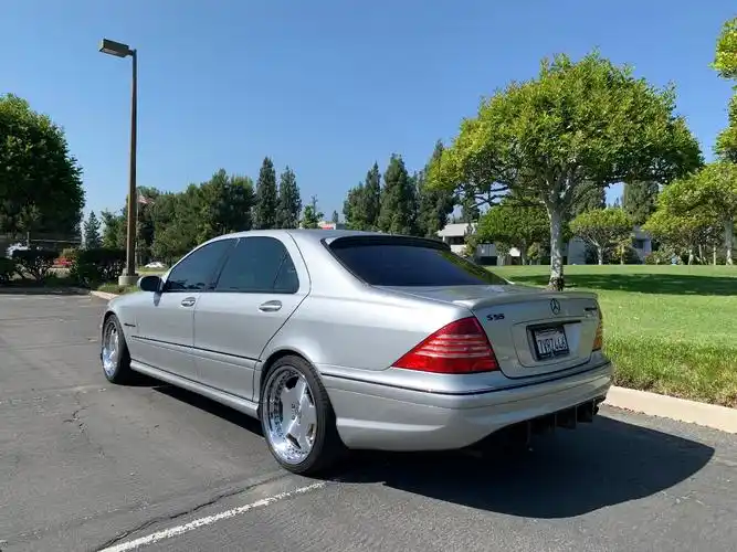 老款奔驰s55帅气十足,空间大,颜值高,我的最爱!