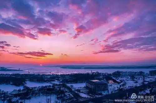 最美不过晚霞天