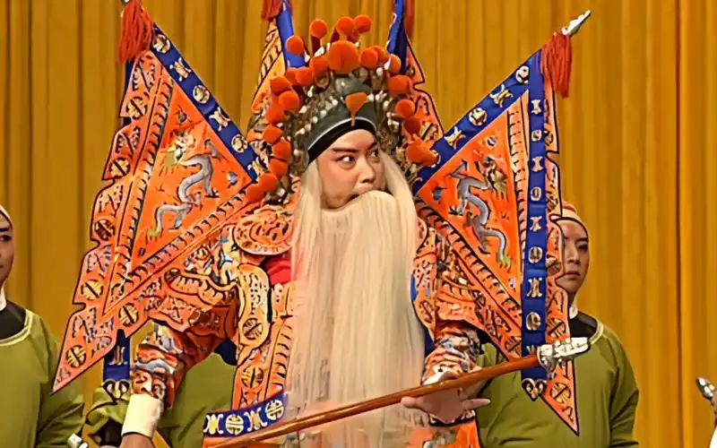 京剧战长沙唱段裴大爷配像的黄忠高清自配字幕