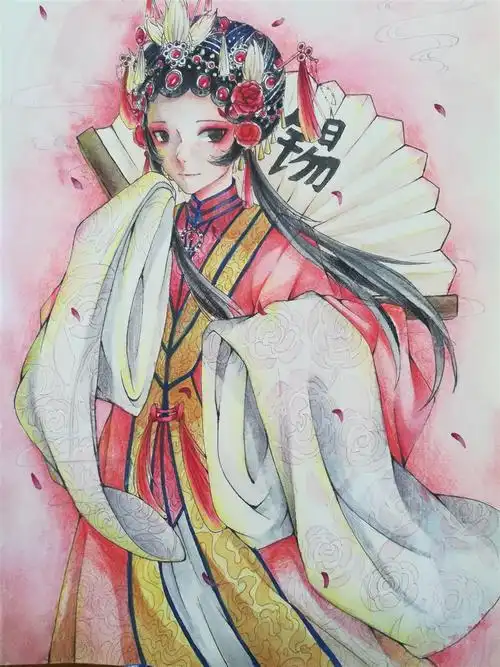 洛阳高级中学弘扬传统文化感悟戏曲魅力锡剧人物形象绘画比赛获奖结果