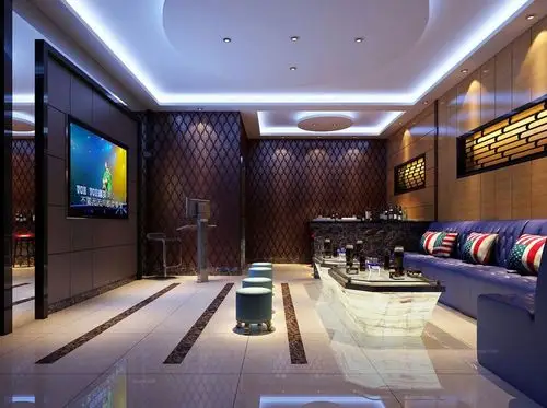 裕美成都量贩ktv设计装修效果图