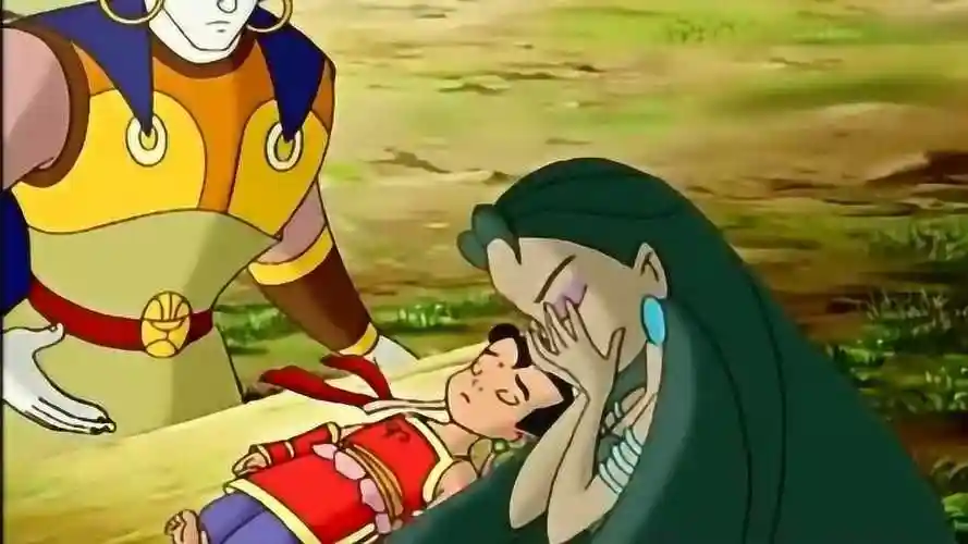 哪吒传奇二郎神自责哪吒命在旦夕