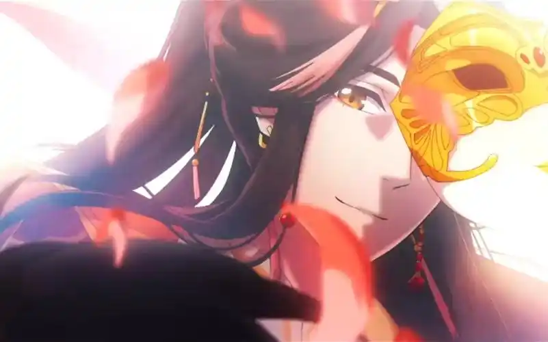 花冠武神怜怜的绝美瞬间——折枝花满衣