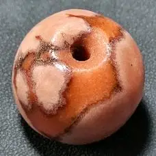 千年古玉珠子唐朝古玉大珠子一颗珠径2.7mm