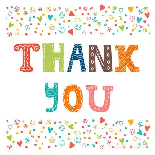 谢谢你卡设计.可爱的贺卡