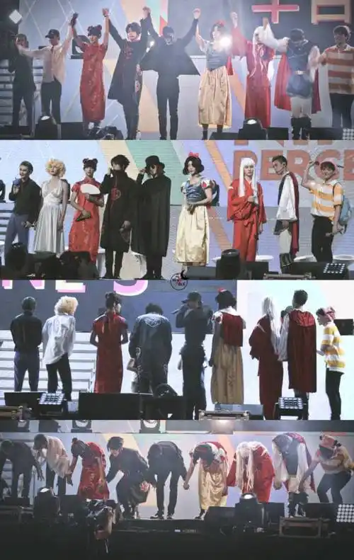 ninepercent10武汉巡演合照