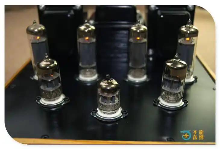 6p14推挽电子管功放 胆机 15w*2 原木机箱 动力澎湃 三段均衡