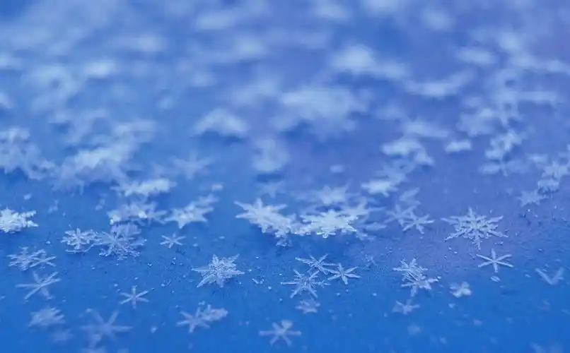 美丽梦幻晶莹的雪花唯美意境图片分享