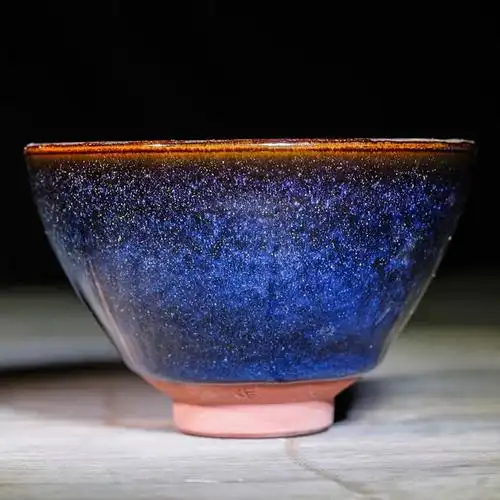 非遗茶器曜变天目手工茶盏茶杯主人大师建盏建盏