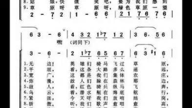 草原啊草原/草原骑兵歌(中文版)