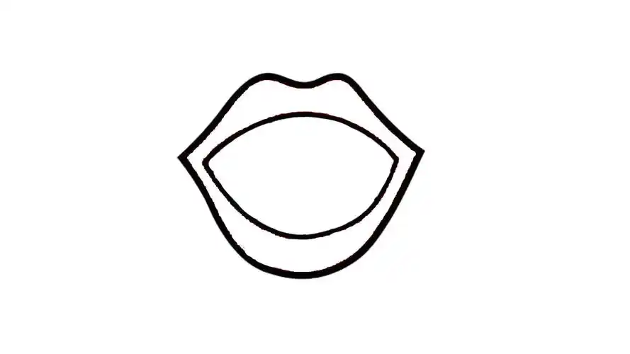 嘴巴的简笔画怎么画嘴巴简笔画图片