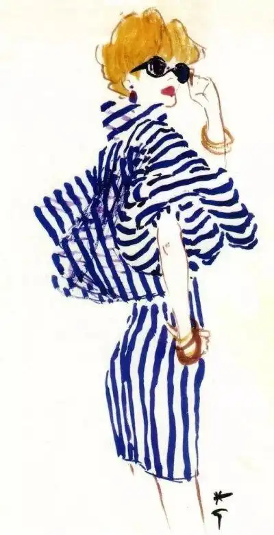 大师笔下的时装画～ | 时尚插画大师rené gruau