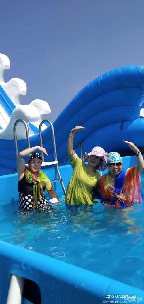 【有情天空】7月22凤城心海生态园 水上乐园