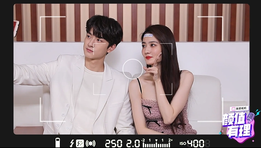 徐璐林一自拍营业美颜相机颜值有理解锁明星真实日常