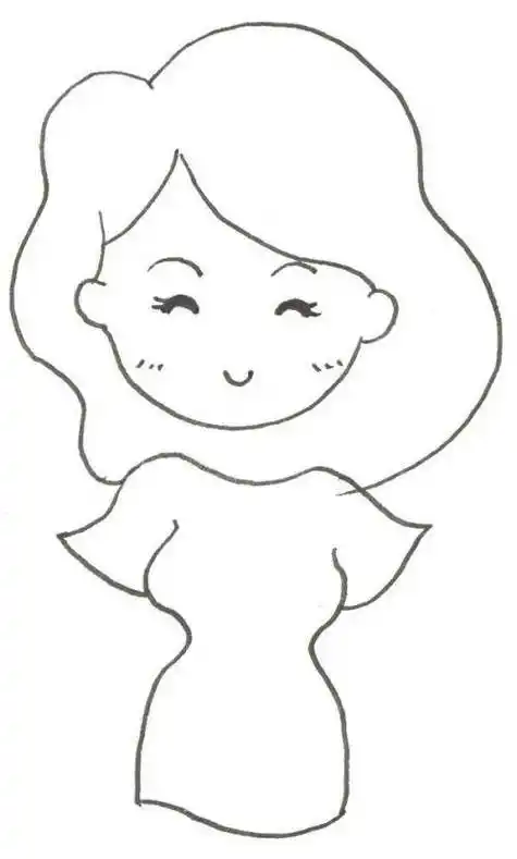 妈妈头像简笔画画法妈妈怎么画母亲节妈妈简笔画画法步骤教程妈妈简笔