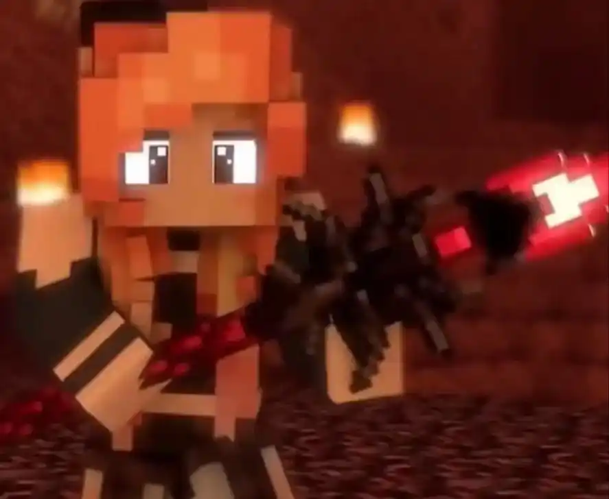 我的世界破碎 #末影女王 #恐惧魔王 女角色拟人合集.画师 - 抖音