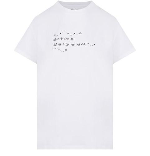 马丁·马吉拉maison margiela女款圆领|徽标t恤|logo t-shirt