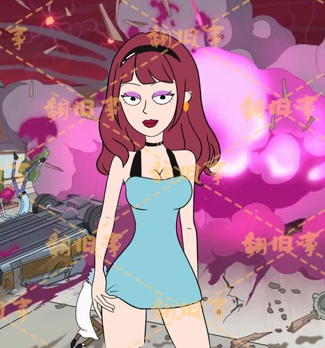 瑞克和莫蒂rm画风手绘头像迪原创欧美漫定制漫画制作情侣微信约稿