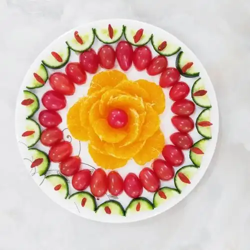 s不安分的猫做的100款花样水果拼盘一