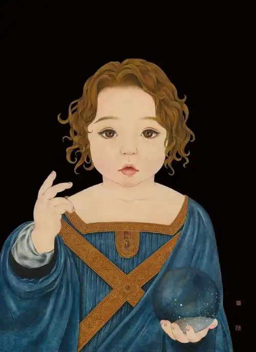 其它 胖胖的蒙娜丽莎 写美篇可爱蒙娜丽莎一手水晶球