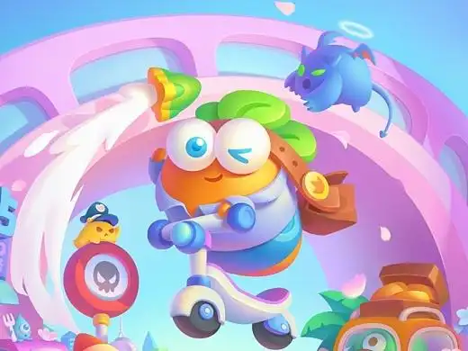 《保卫萝卜2》宣传画|插画|游戏原画|米树 - 原创作品 - 站酷 (zcool)