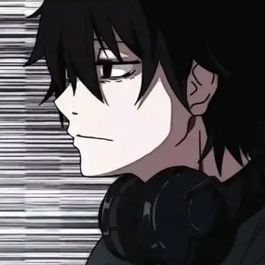 孤独黑暗头像男生动漫