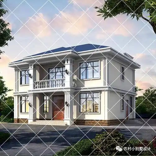 造价20万以内的新款二层农村别墅,2023年农村自建房最新款别墅_建筑