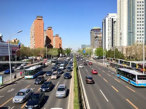 北京市朝阳区街景