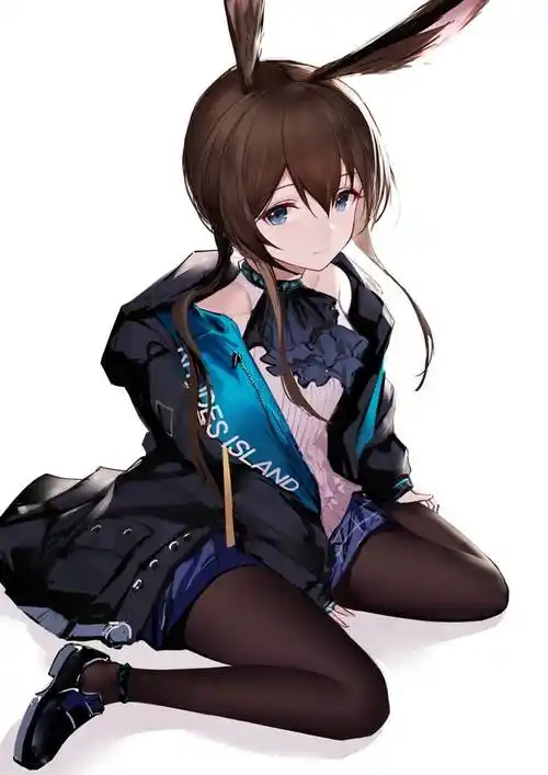 阿米娅岸yasuri的明日方舟插画图片