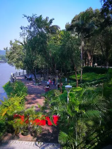 广州…麓湖公园美景好,绿山秀水多美丽!