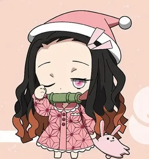 鬼灭之刃主角的q版睡衣造型这样的祢豆子真是过分可爱啊