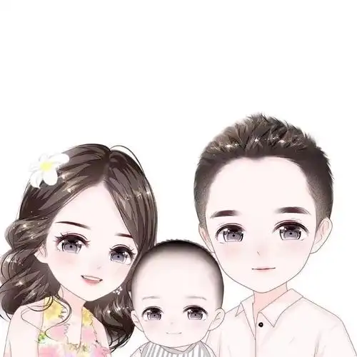 三口之家的朋友圈幸福说说_微说说