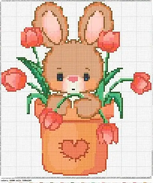 令大平针也能织出绚丽夺目,奉上一组海量提花图案,可以用于织提花毛衣