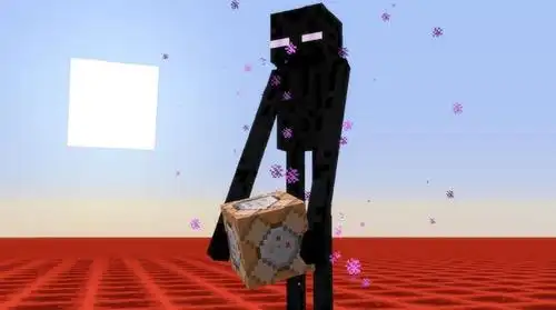 周趣图分享,mc中的末影人抱过哪些方块?小到害怕,大到难以想象