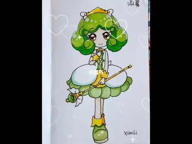 小花仙小花仙q版简笔画 简笔画图片大全-蒲城教育文学网