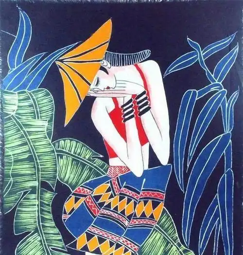 丁绍光云南重彩画精品欣赏