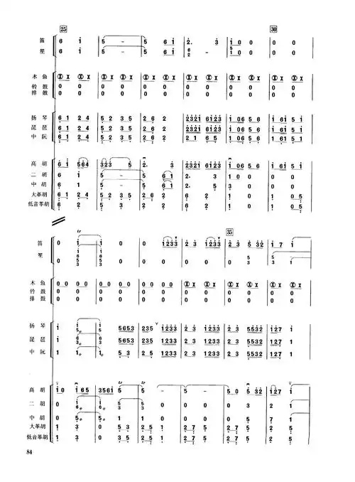 步步高民乐合奏总谱