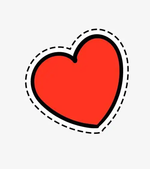 简笔画红心幼儿简笔画爱心形状简单的儿童简笔画大全24款爱心画法简单