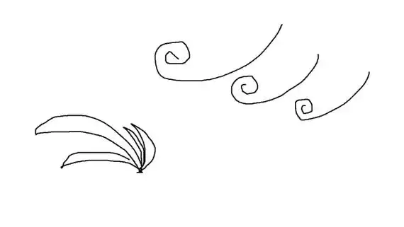 风简笔画 - 简单简笔画