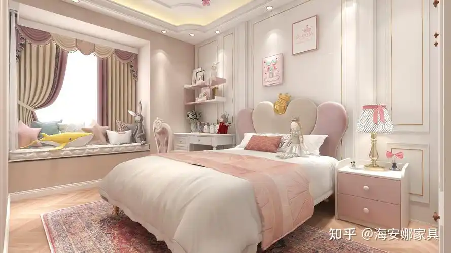 欧式公主房装修效果图六