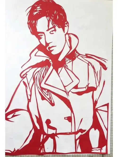 后续还会有陈情令里面的另一个明星哦,期待一下#剪纸刻纸  #非遗文化