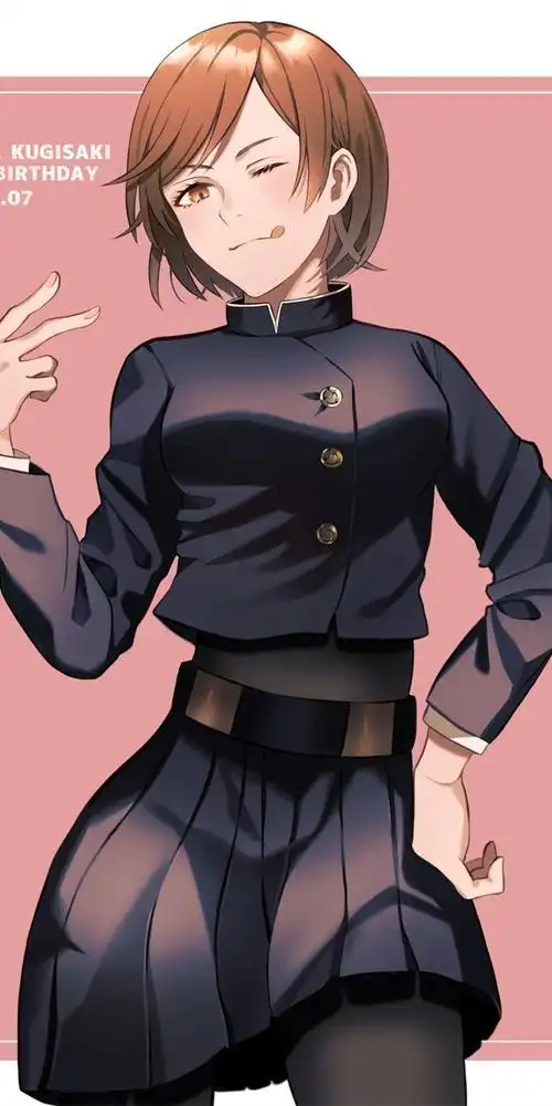 《咒术回战》钉崎野蔷薇,不愿被眷养的蔷薇,努力的突破自我,动漫头像