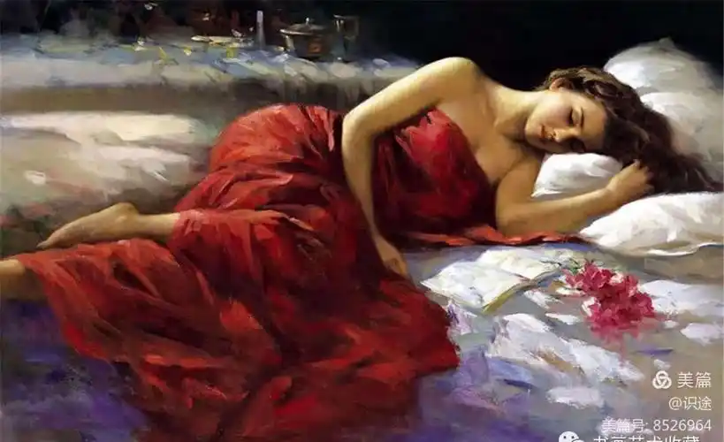 中国油画美人50幅真美!