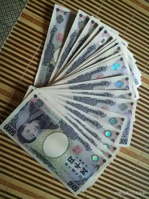 换了100万日元,准备八月份去日本浪