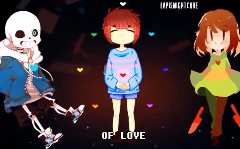 【undertale】加速版stronger than you {sans chara frisk}(youtube