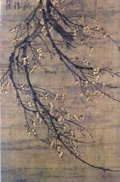 大都会博物馆读画记:王冕《寒梅图》(图)