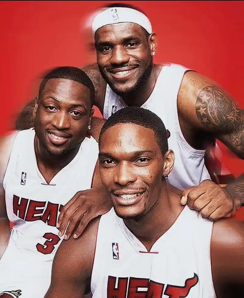 10年之前你在哪里 热火三巨头.#nba #篮球 #最喜欢的 - 抖音