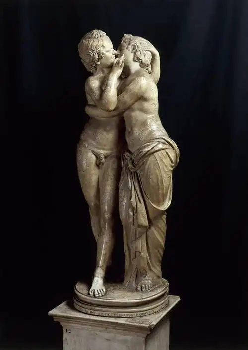 无人,站,竖图,室内,雕塑,黑色背景,神话,标志,符