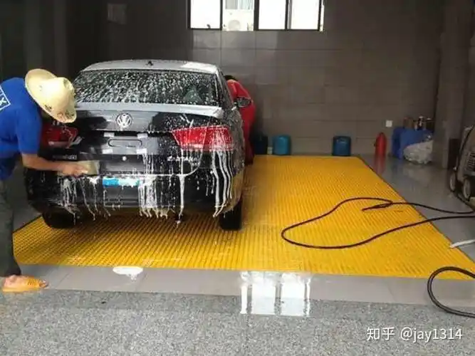 洗车房的排水板下面都是怎么排水的