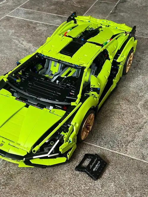 乐高兰博基尼拼装实录